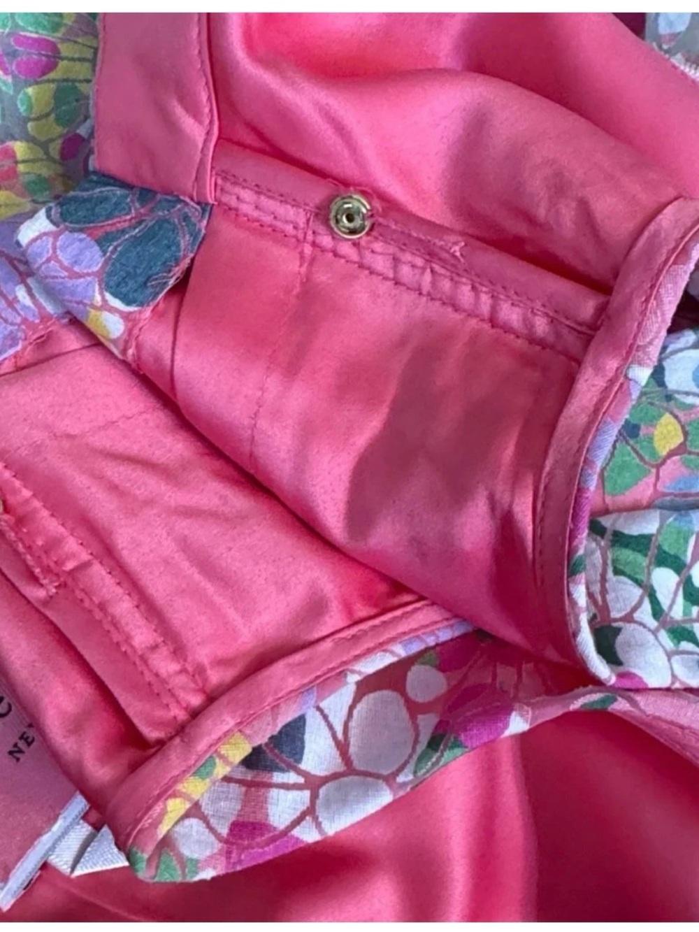 kate spade Pink Floral Midi Dress - Picture 7 of 8